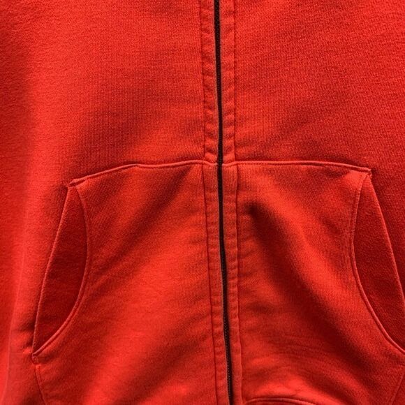 Fila hoodie red small lined hood great condition - Picture 4 of 6